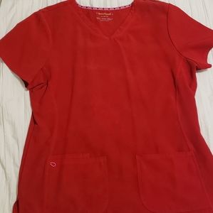 XL HeartSoul Scrub Top